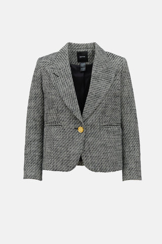 Smythe Cotton Woven Blazer