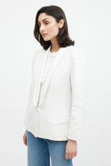 Smythe Linen Shawl Blazer