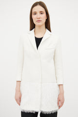 Smythe Fringe Panel Coat