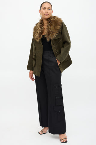 Smythe Wide Leg Cargo Trouser