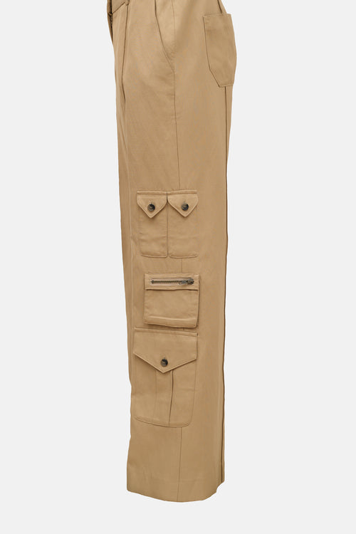 Smythe Wide Leg Cargo Trouser