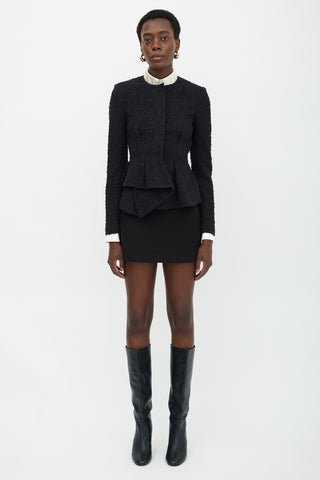 Smythe Boucle Asymmetrical Jacket