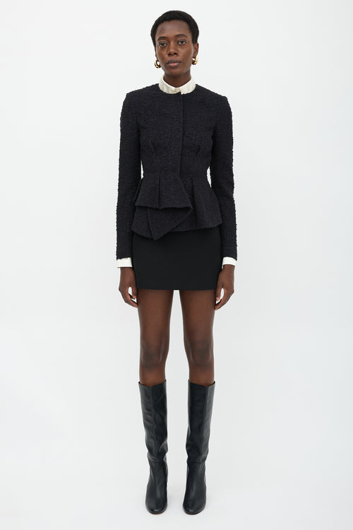 Smythe Boucle Asymmetrical Jacket