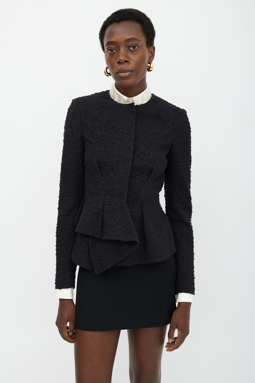 Smythe Boucle Asymmetrical Jacket