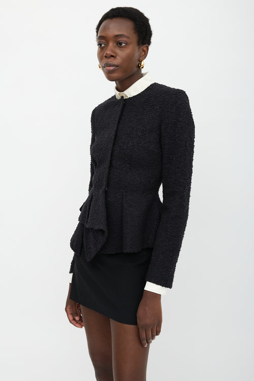 Smythe Boucle Asymmetrical Jacket