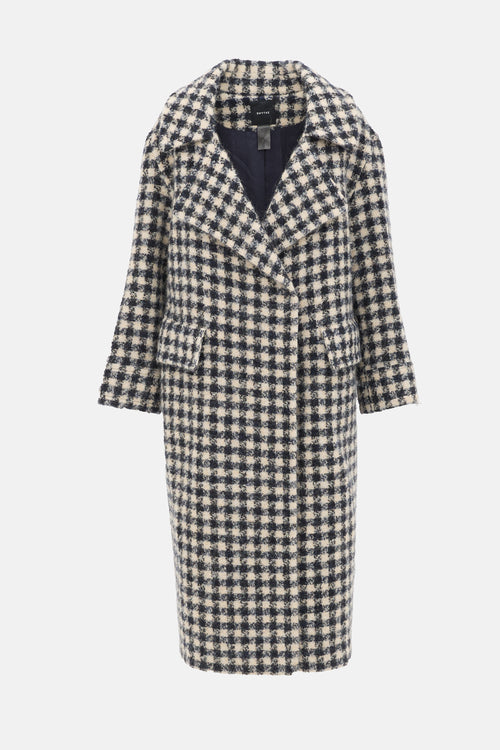 Smythe Wool Blend Blanket Coat