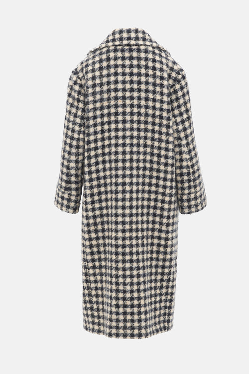 Smythe Wool Blend Blanket Coat