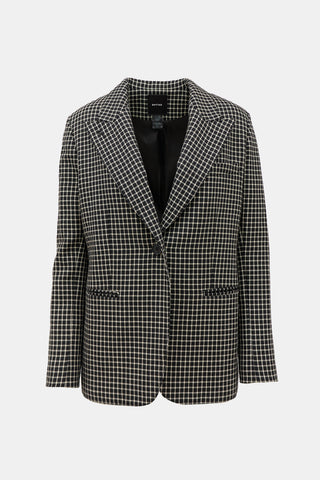 Smythe Wool Check Blazer