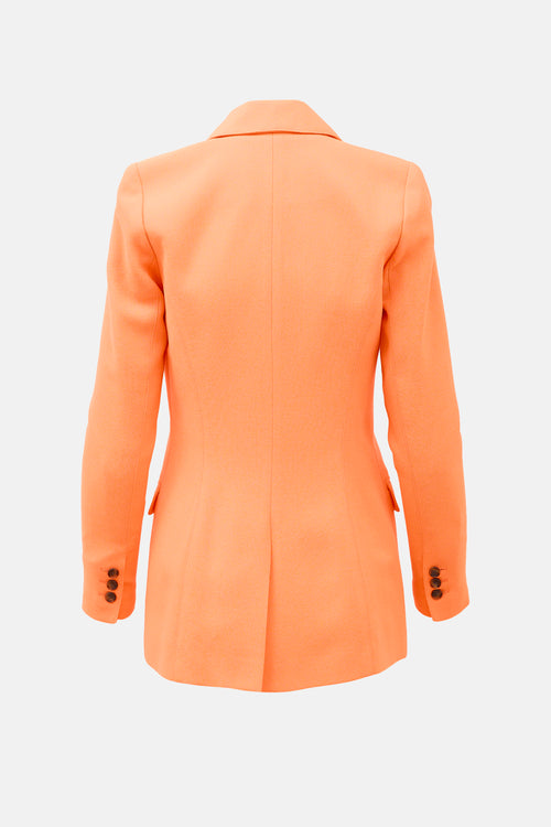 Smythe Wool Crepe Tailored Blazer
