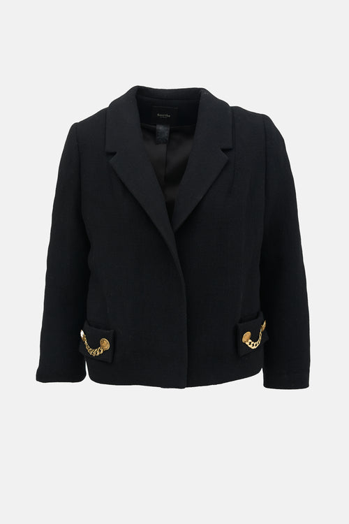 Smythe Wool Cropped Blazer