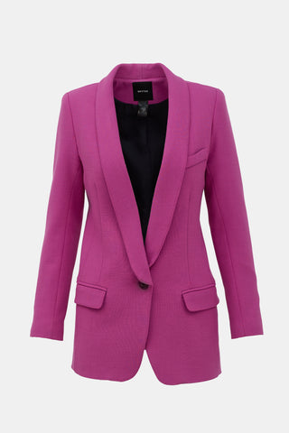 Smythe Wool Long Shawl Blazer