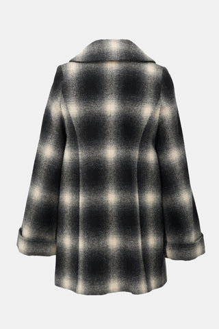 Smythe Wool Plaid Belted Jacket