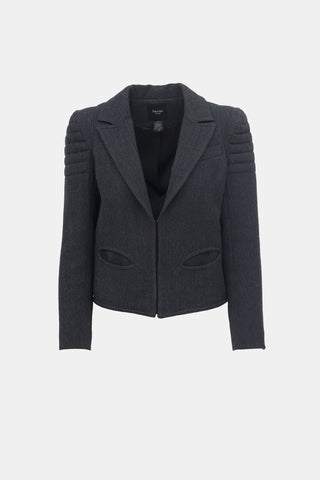 Smythe Wool Structured Moto Jacket