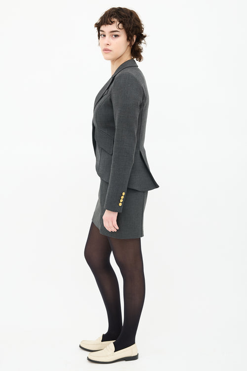 Smythe One Button Blazer