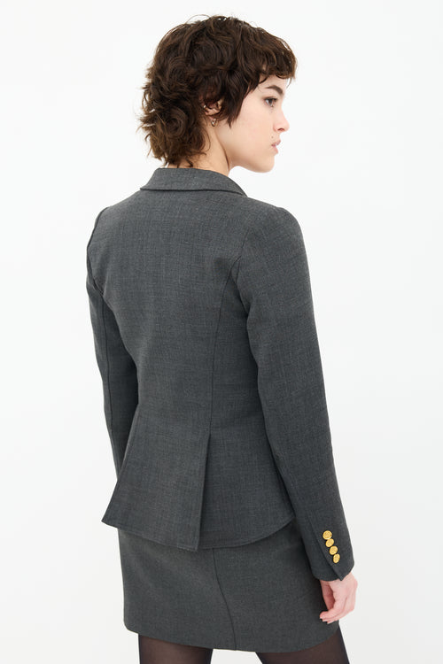 Smythe One Button Blazer