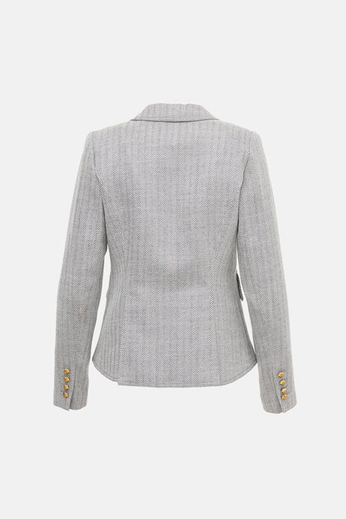 Smythe Wool One Button Blazer