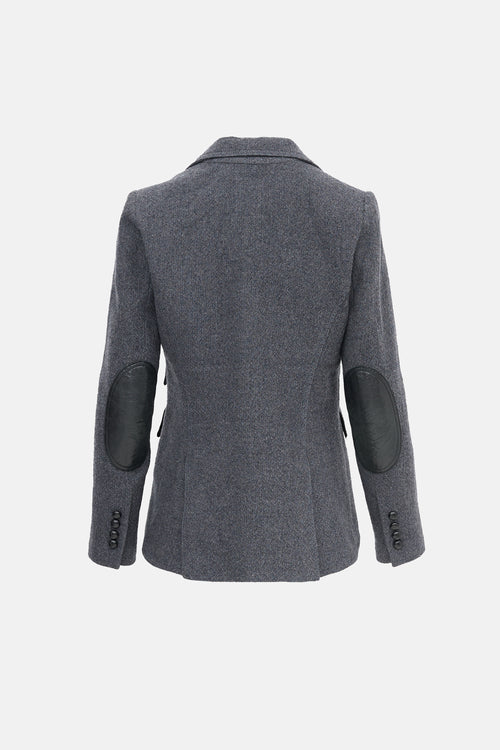 Smythe Wool Patterned Blazer