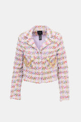 Smythe Wool Tweed Chain Jacket