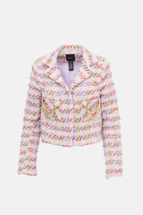 Smythe Wool Tweed Chain Jacket