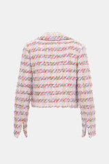 Smythe Wool Tweed Chain Jacket