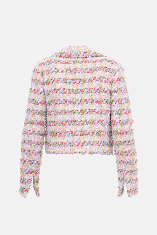 Smythe Wool Tweed Chain Jacket