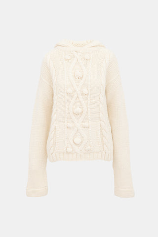 Smythe X Augden Cable Knit Hoodie