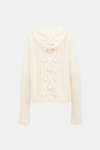 Smythe X Augden Cable Knit Hoodie