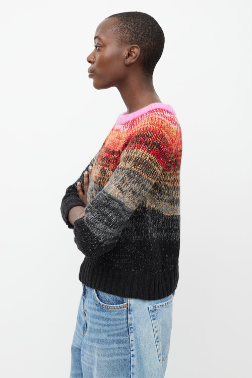 Smythe X Augden Multicolour Metallic Knit Sweater