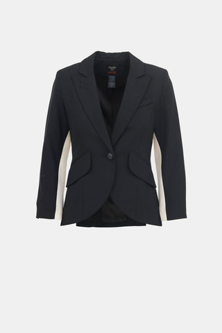 Smythe X Eluxe Wool One Button Blazer