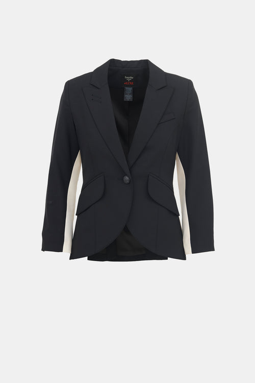 Smythe X Eluxe Wool One Button Blazer