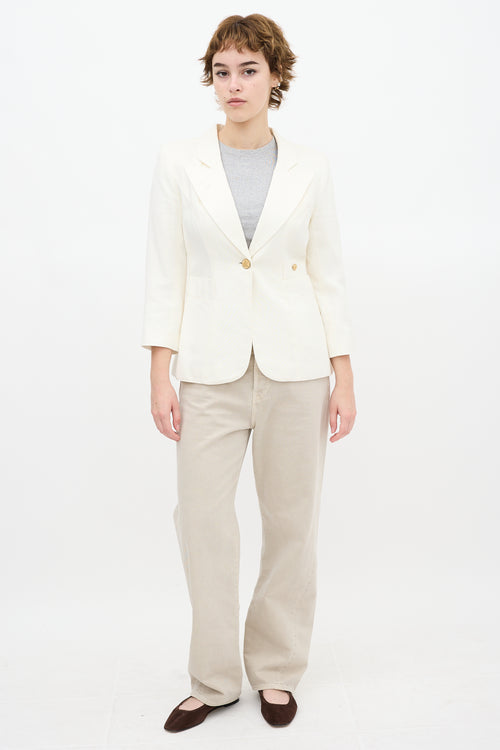 Smythe X TNT White Duchess Blazer