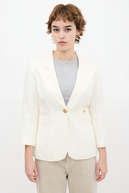 Smythe X TNT White Duchess Blazer