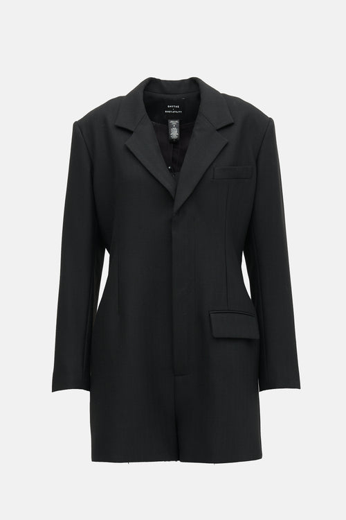 Smythe X Rivet Utility Patterned Romper