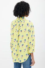 Smythe Yellow & Multicolour Floral Top
