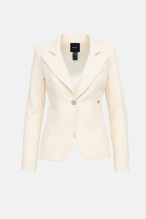 Smythe Wool Peak Lapel Blazer
