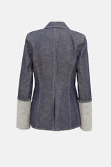 Smythe Denim Cuffed Blazer