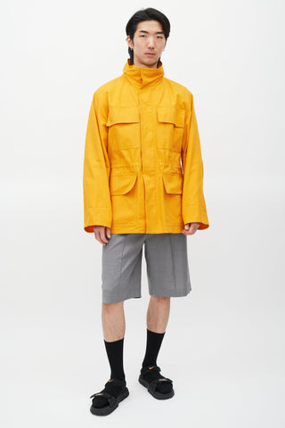 Sofie D'Hoore Orange Hooded Jacket