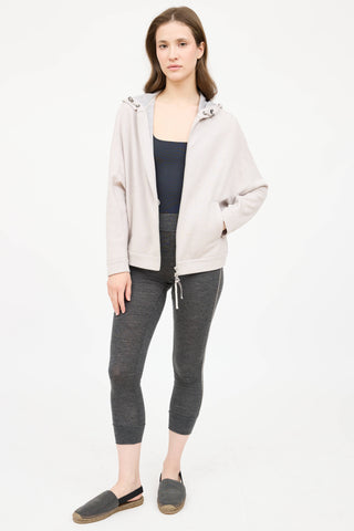 Brunello CucinelliCashmere Zip  Hoodie