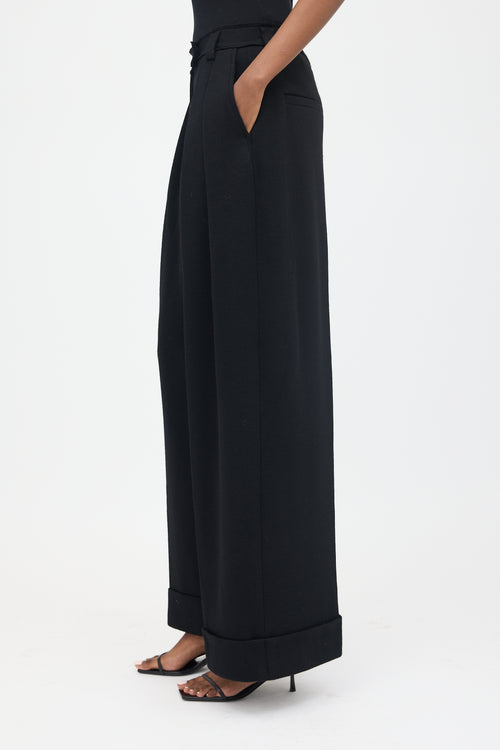 Sonia Rykiel Pleated Wide Leg Trouser