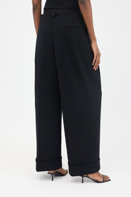 Sonia Rykiel Pleated Wide Leg Trouser