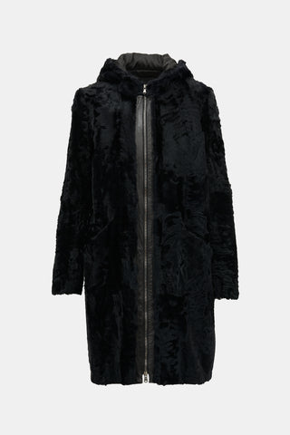 Sonia Speciale Fur Hooded Jacket