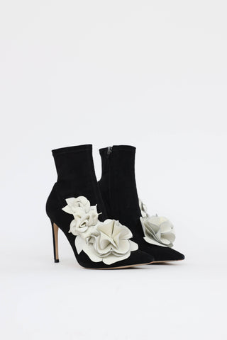 Sophia Webster Floral Ankle Boot