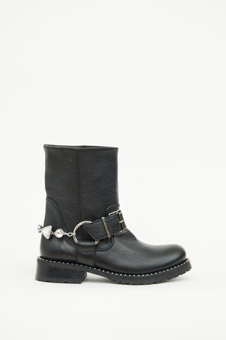 Sophia Webster Black Blake Ankle Boot