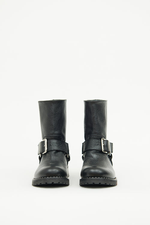 Sophia Webster Black Blake Ankle Boot