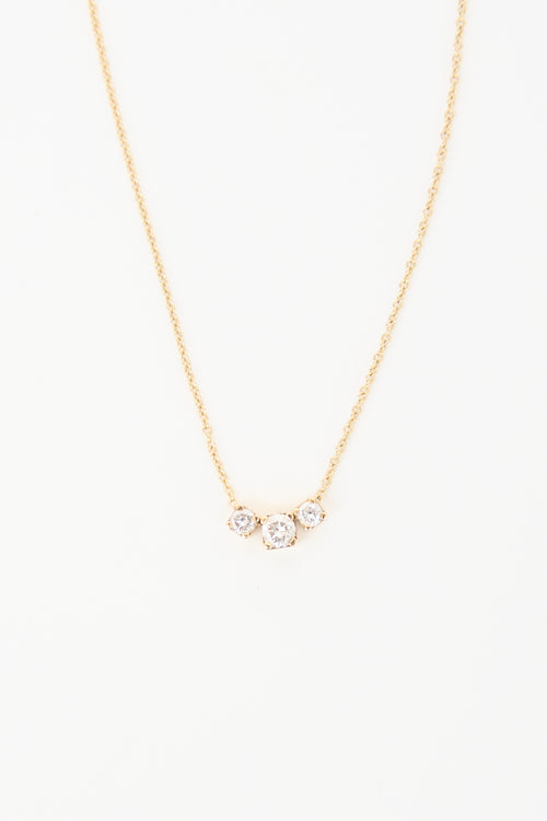 Sophie Bille Brahe 18kt gold & Diamond Necklace