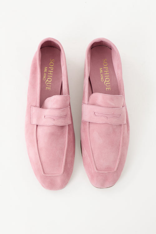 Sophique Suede Penny Loafer