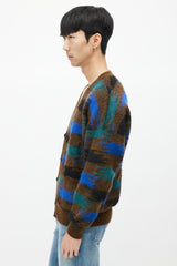 Missoni Brown & Multicolour Mohair Cardigan