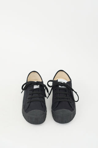 Black Canvas & Rubber Special Low Sneaker