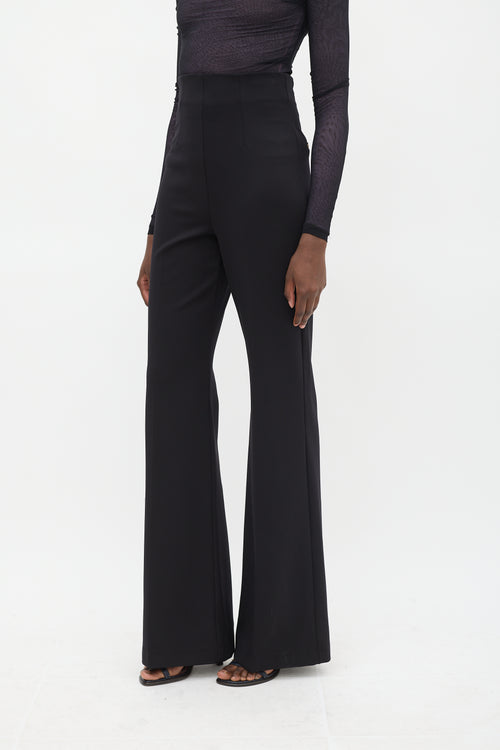 Sportmax Black Flared Pant