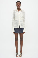 Sportmax Floral Lace Sava Shirt